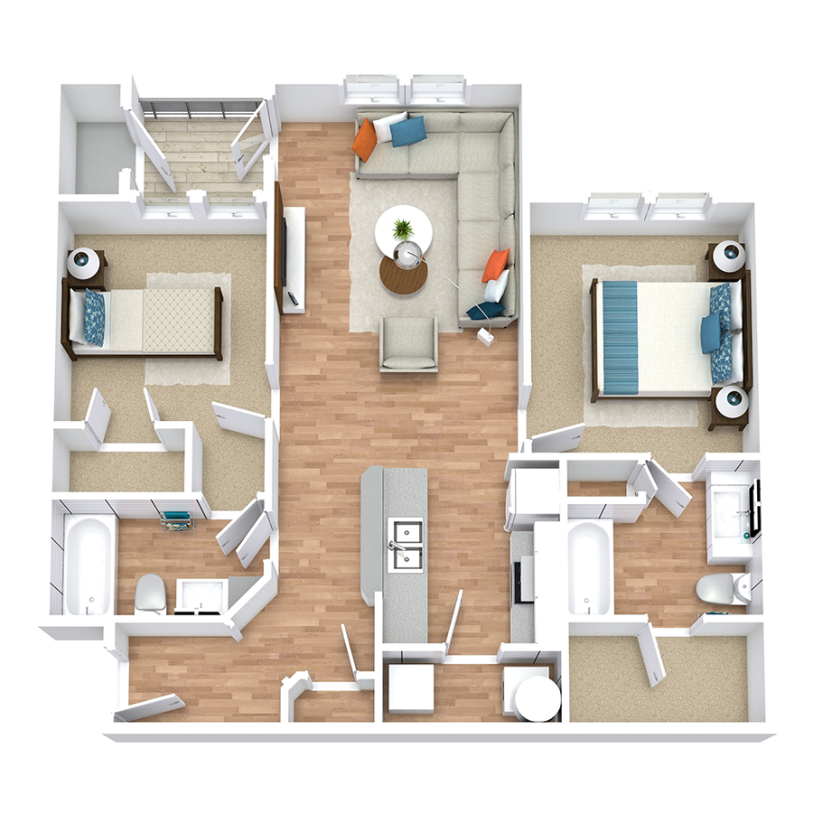 B1-Phase I floor plan