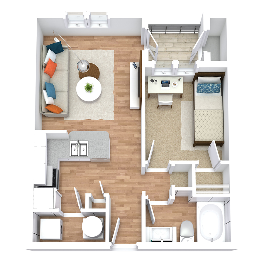 A1-Phase II floor plan