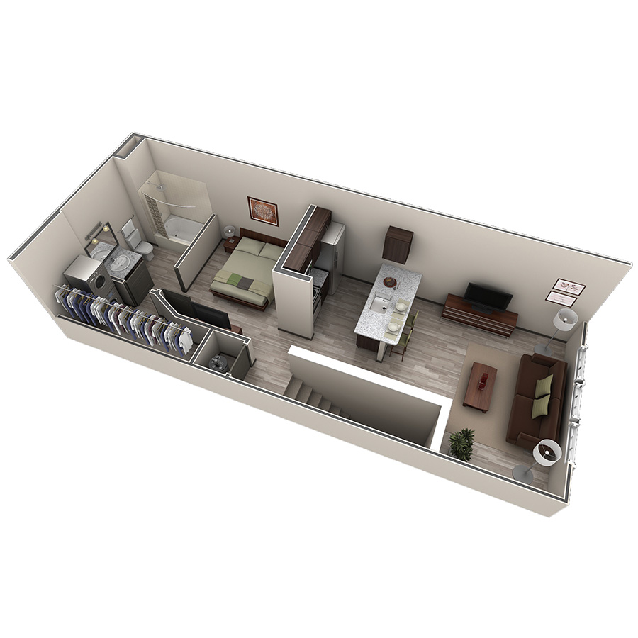 Studio Grand Overlook floor plan