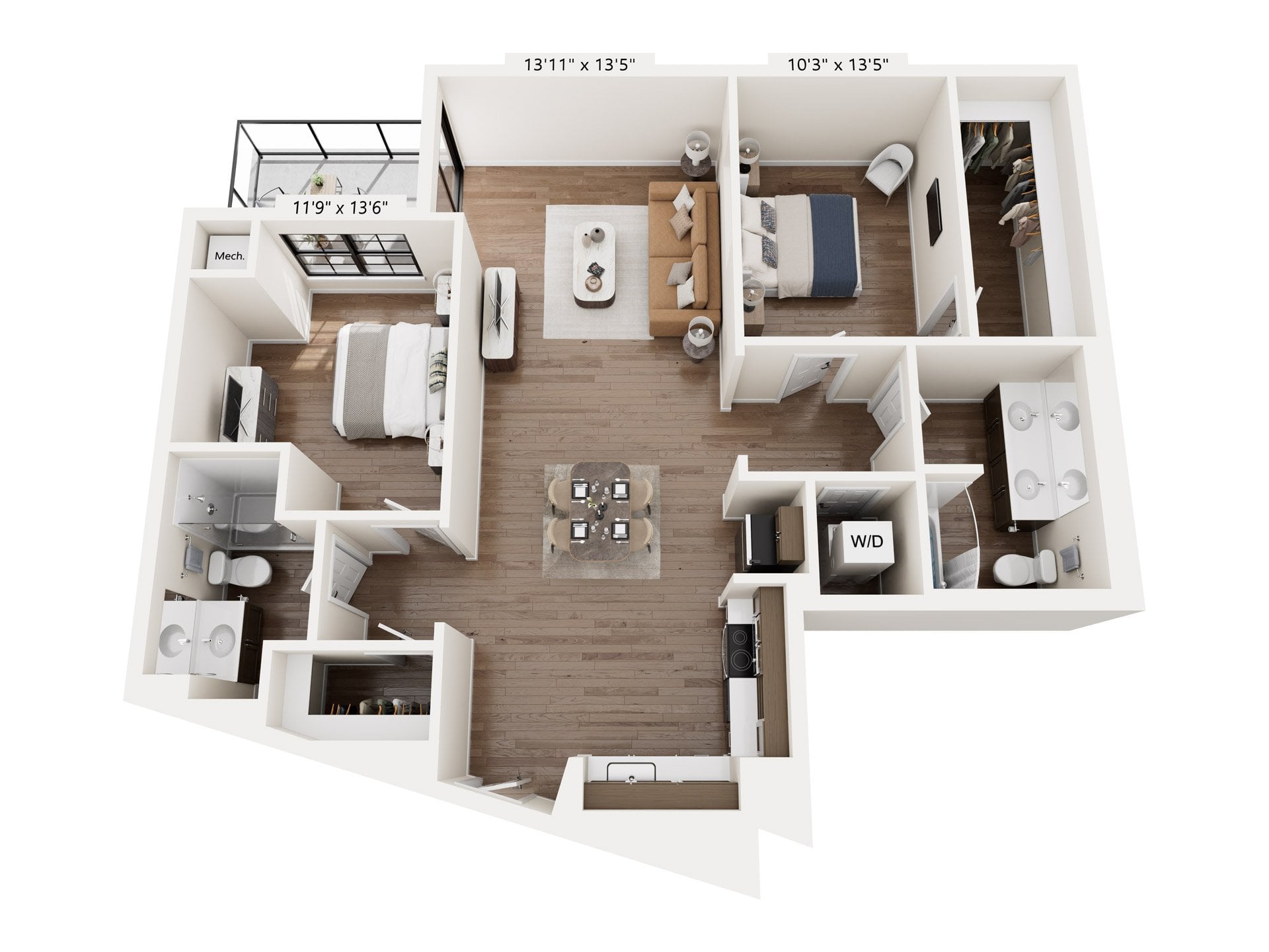 B2 floor plan