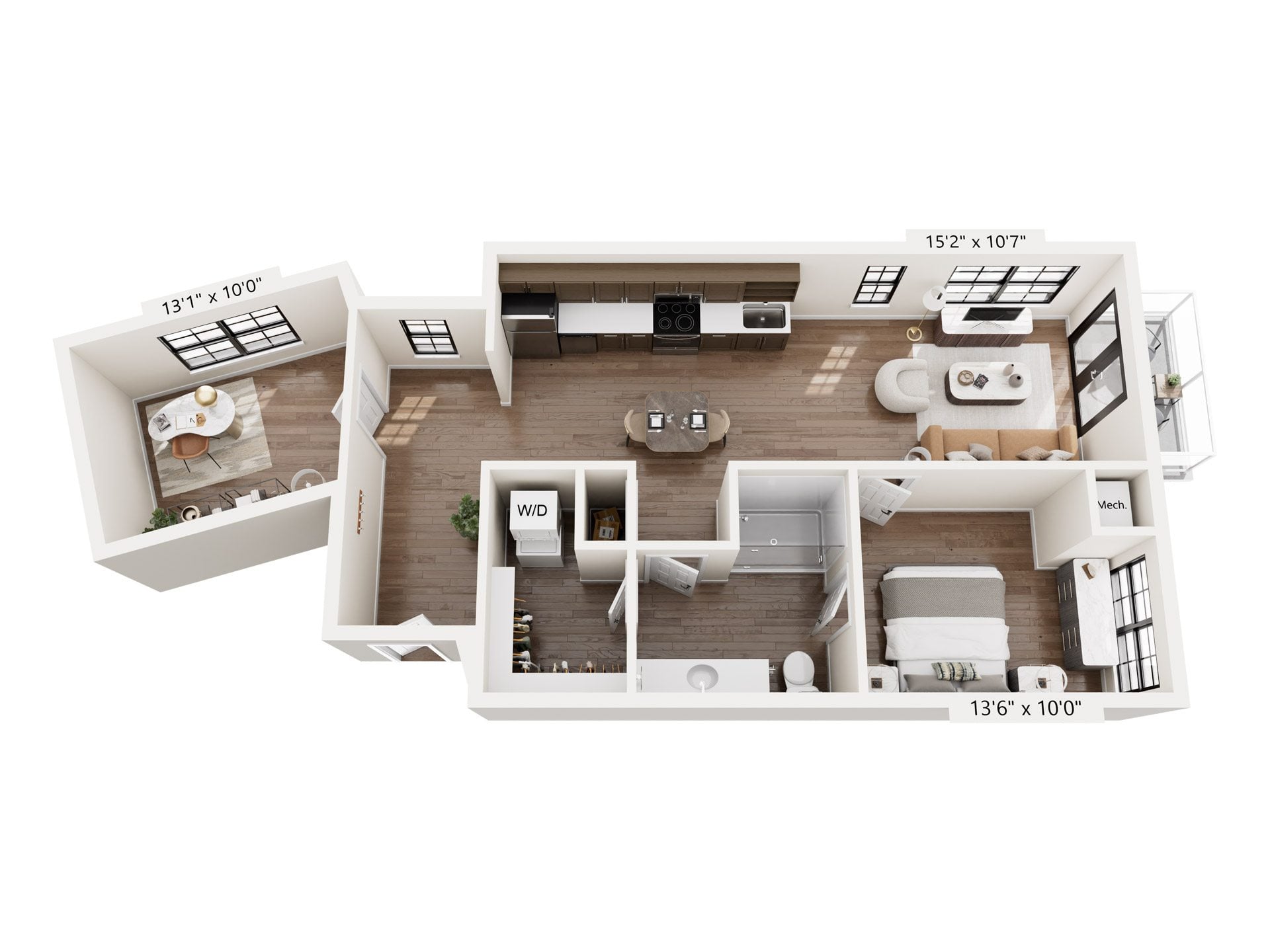A2 floor plan
