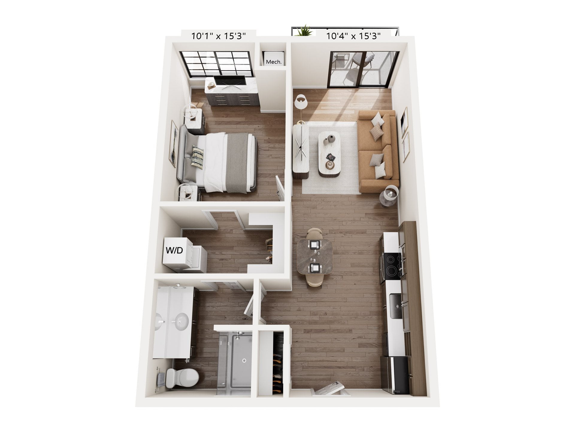 A1 floor plan
