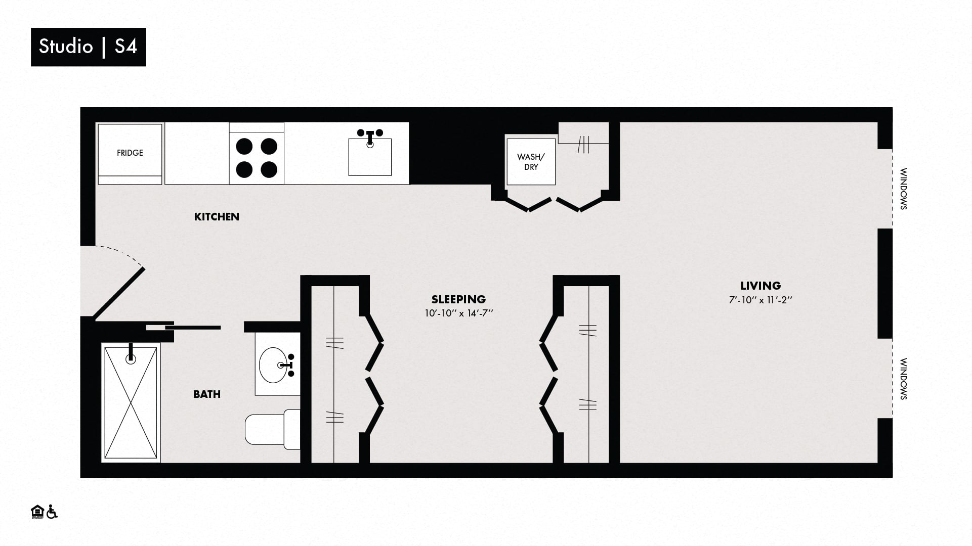 Studio-S4 floor plan
