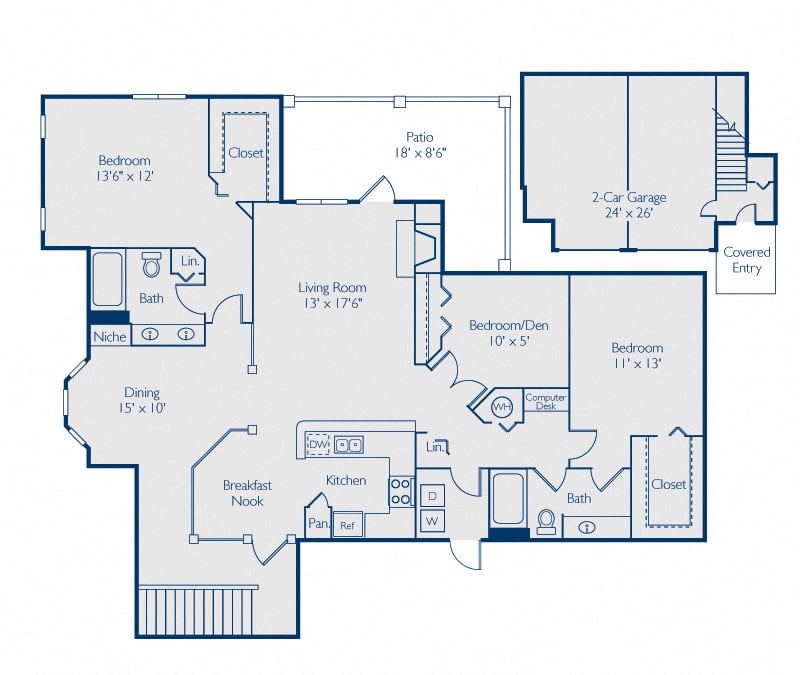 Magnolia-Reno floor plan