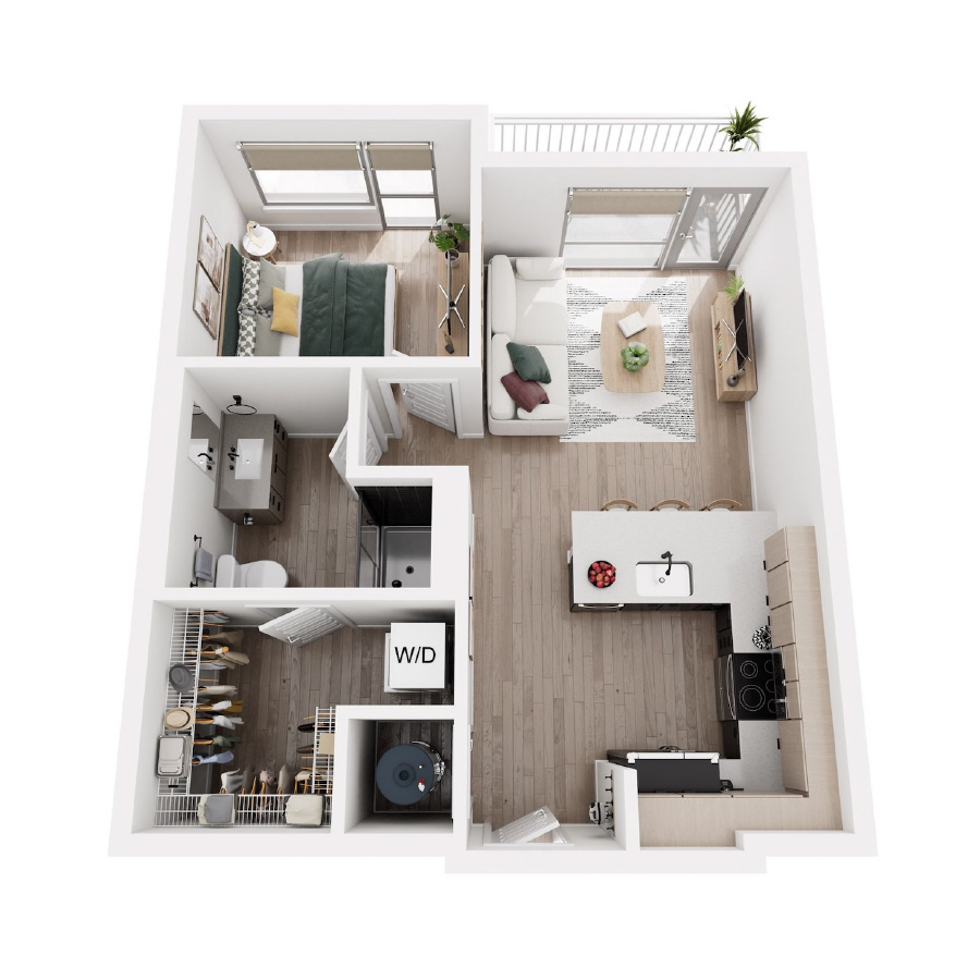 A2 floor plan