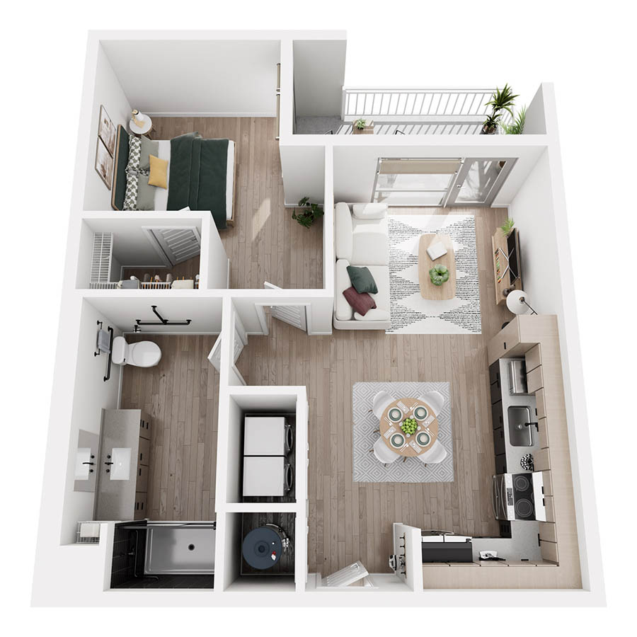 A6 floor plan