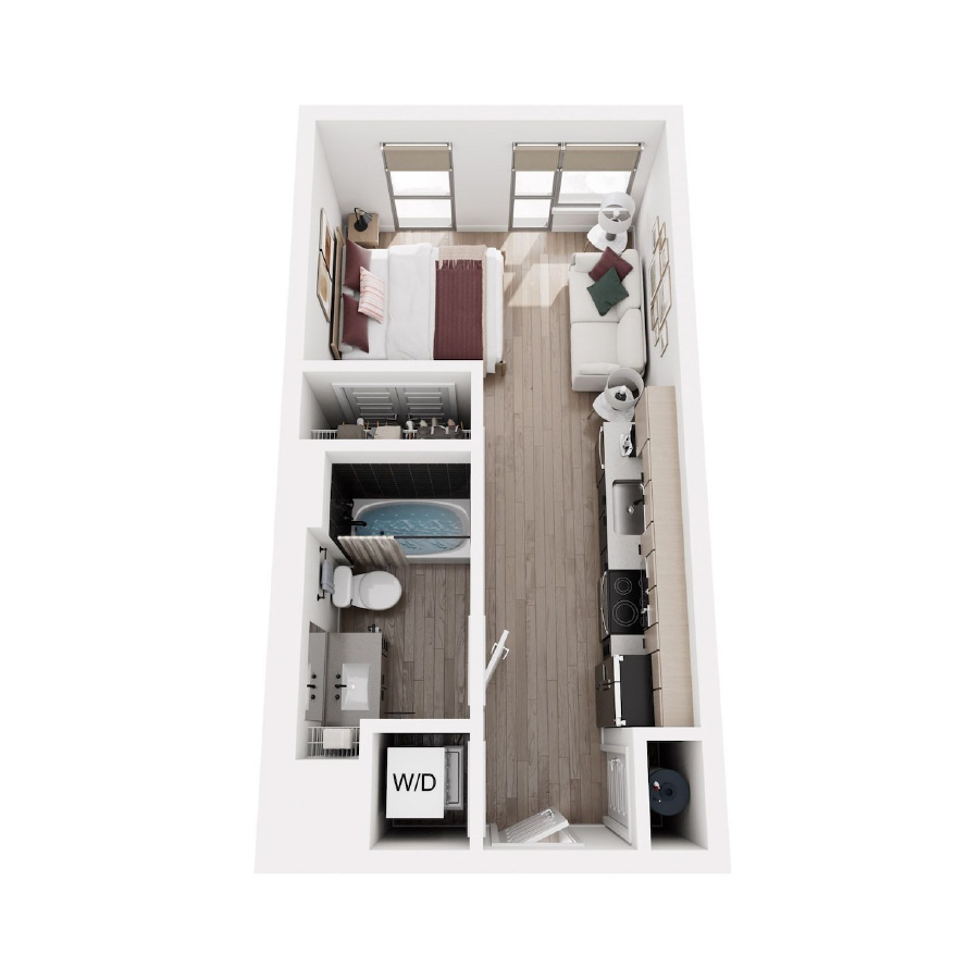 M2 floor plan
