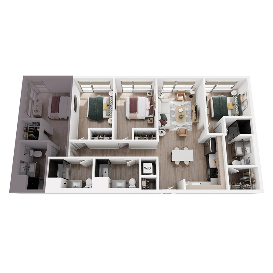 D1A floor plan