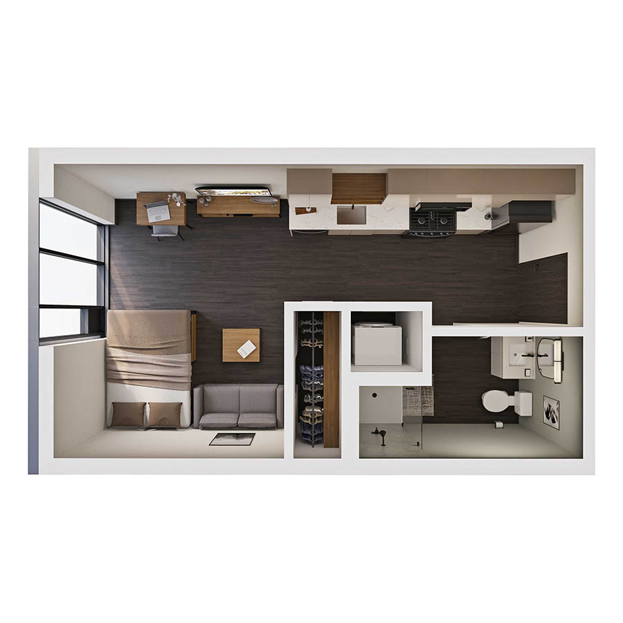 S-A floor plan