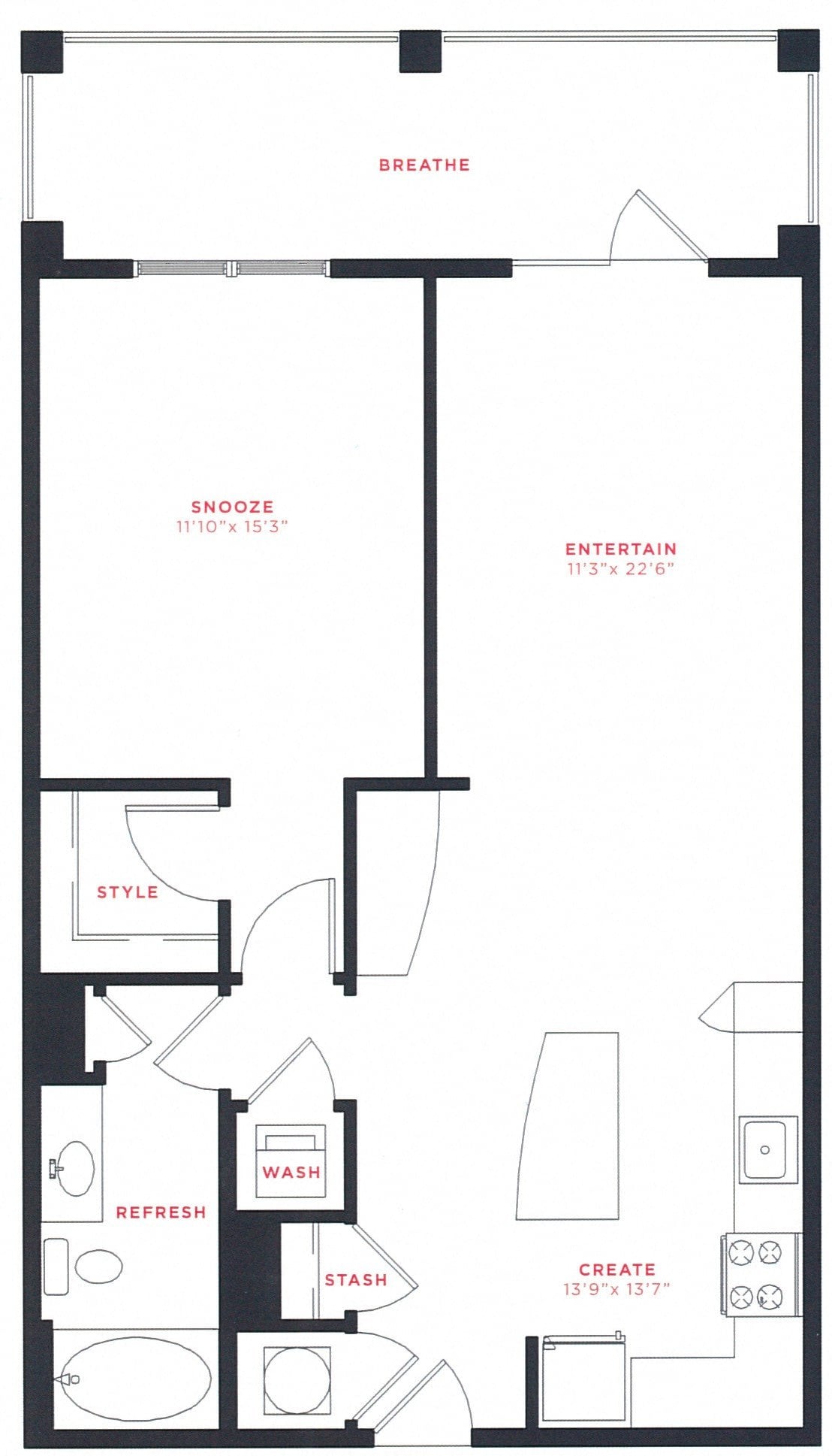 A4 floor plan