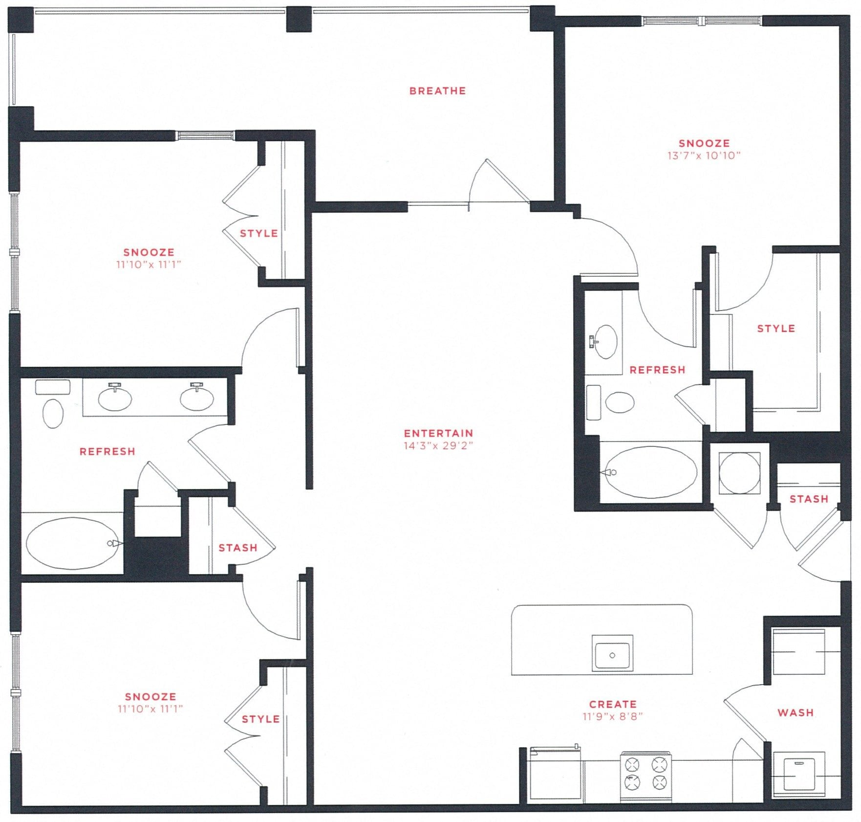 C1 floor plan