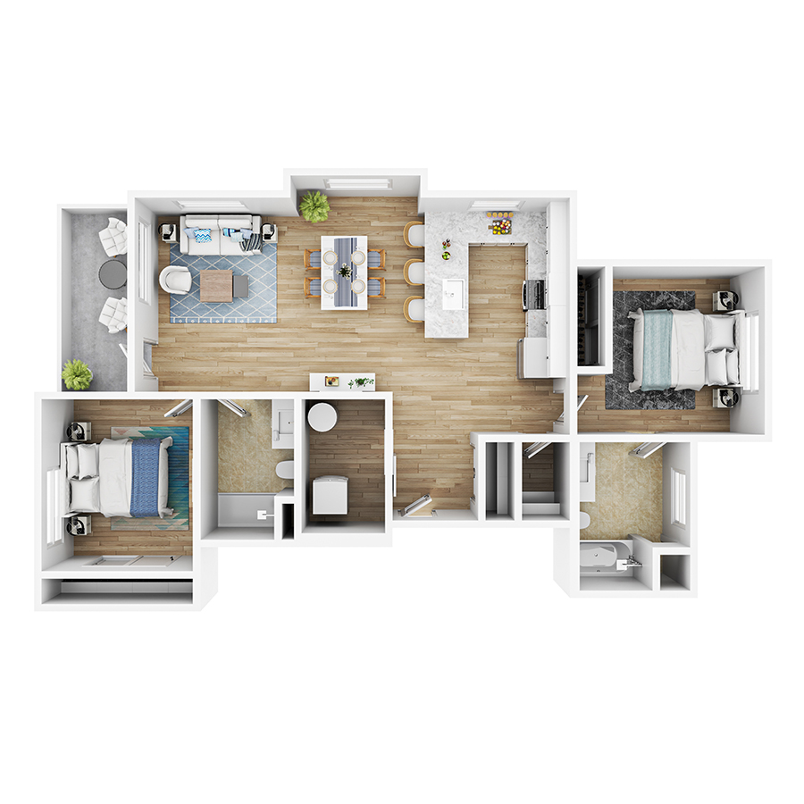B4 floor plan