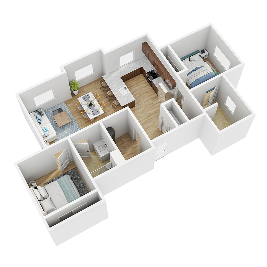 B2 floor plan