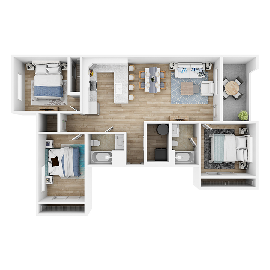 C1 floor plan