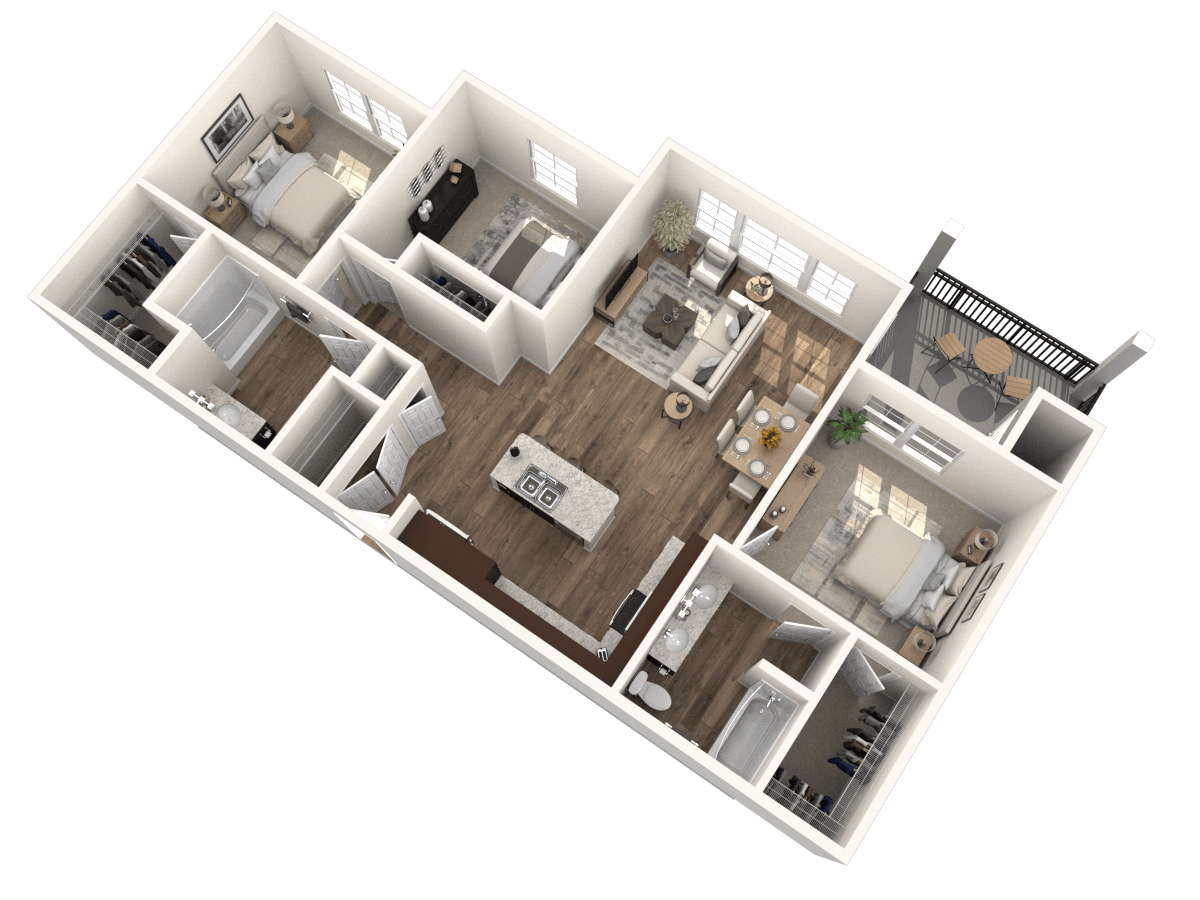 h-2 floor plan