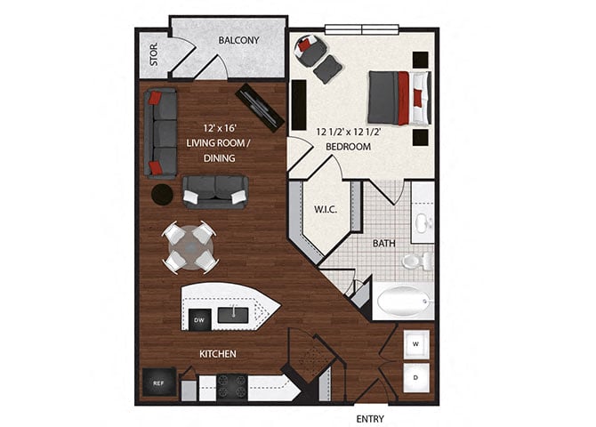A4 floor plan