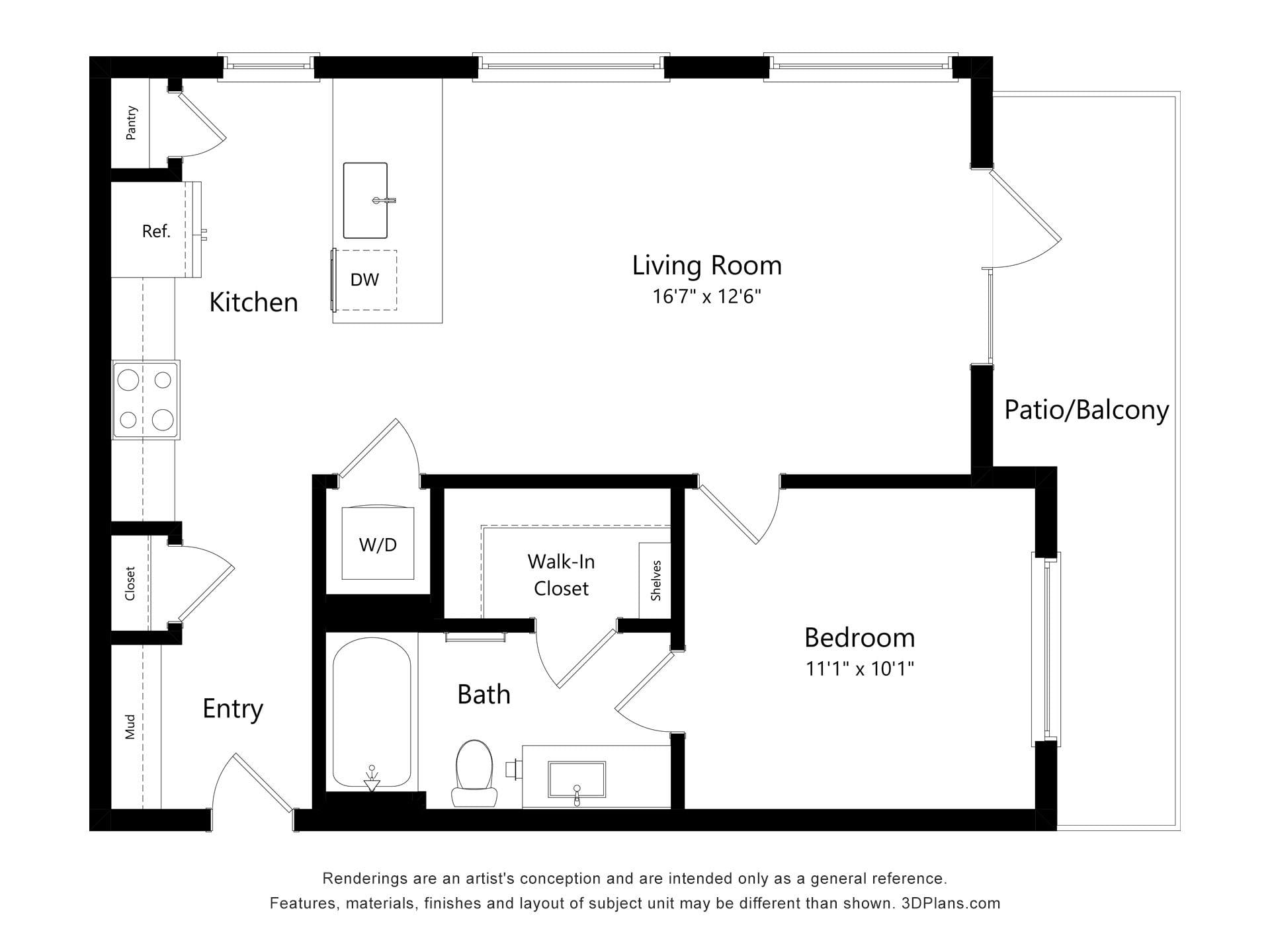 A3 floor plan