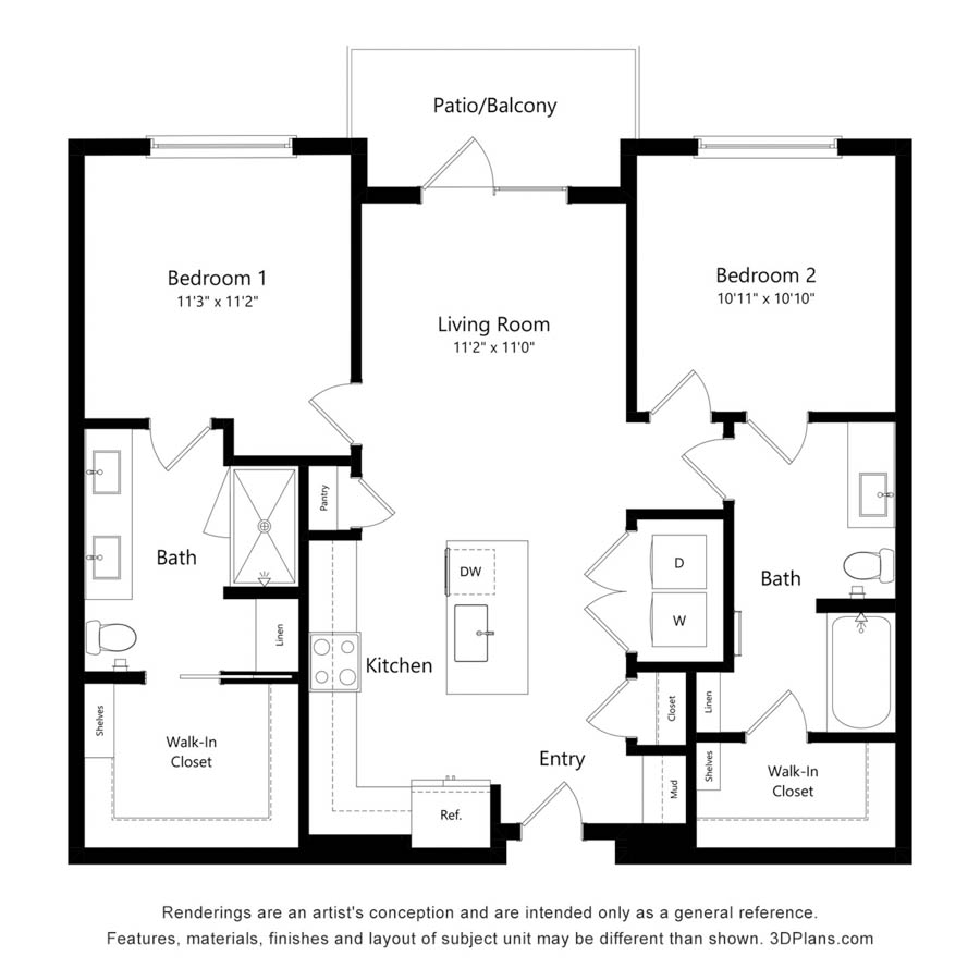 B2 floor plan