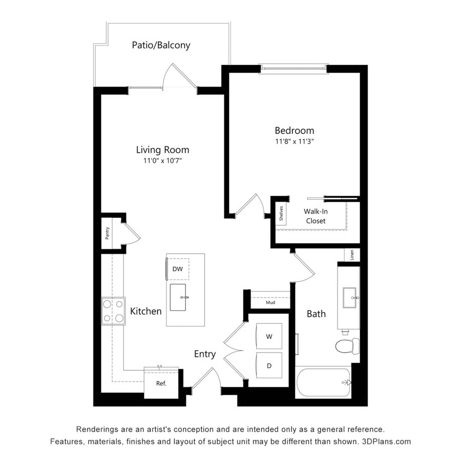 A2 floor plan
