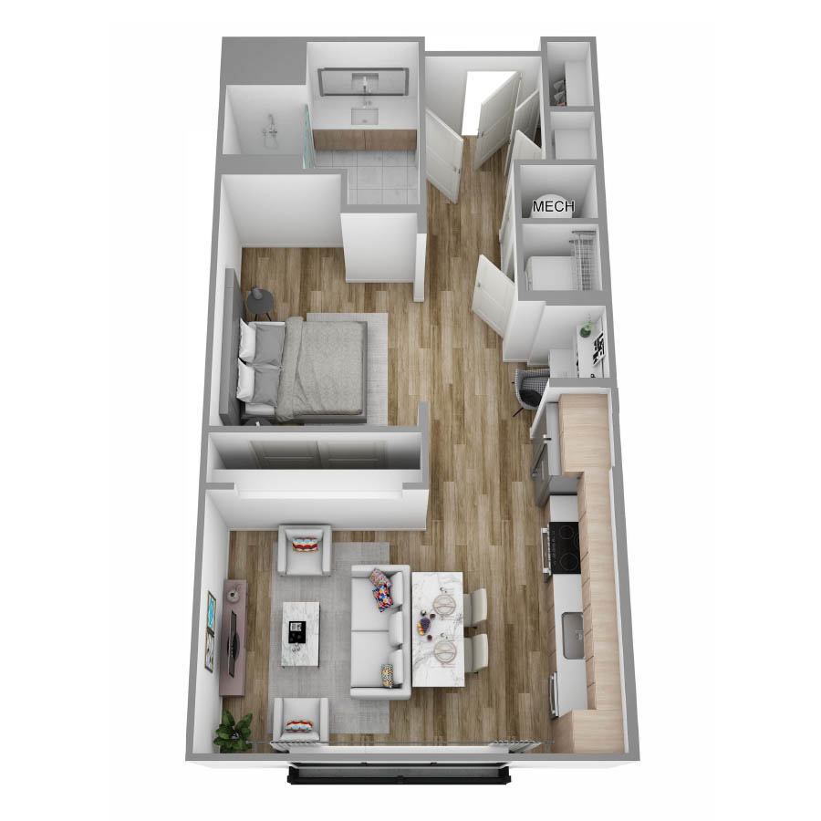 A floor plan