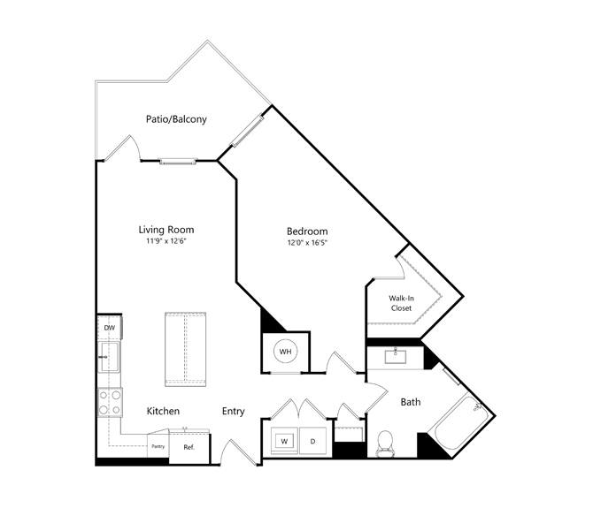 A2 floor plan