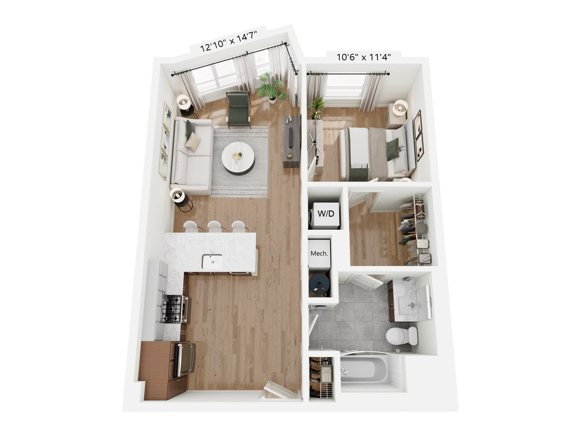 A7 floor plan