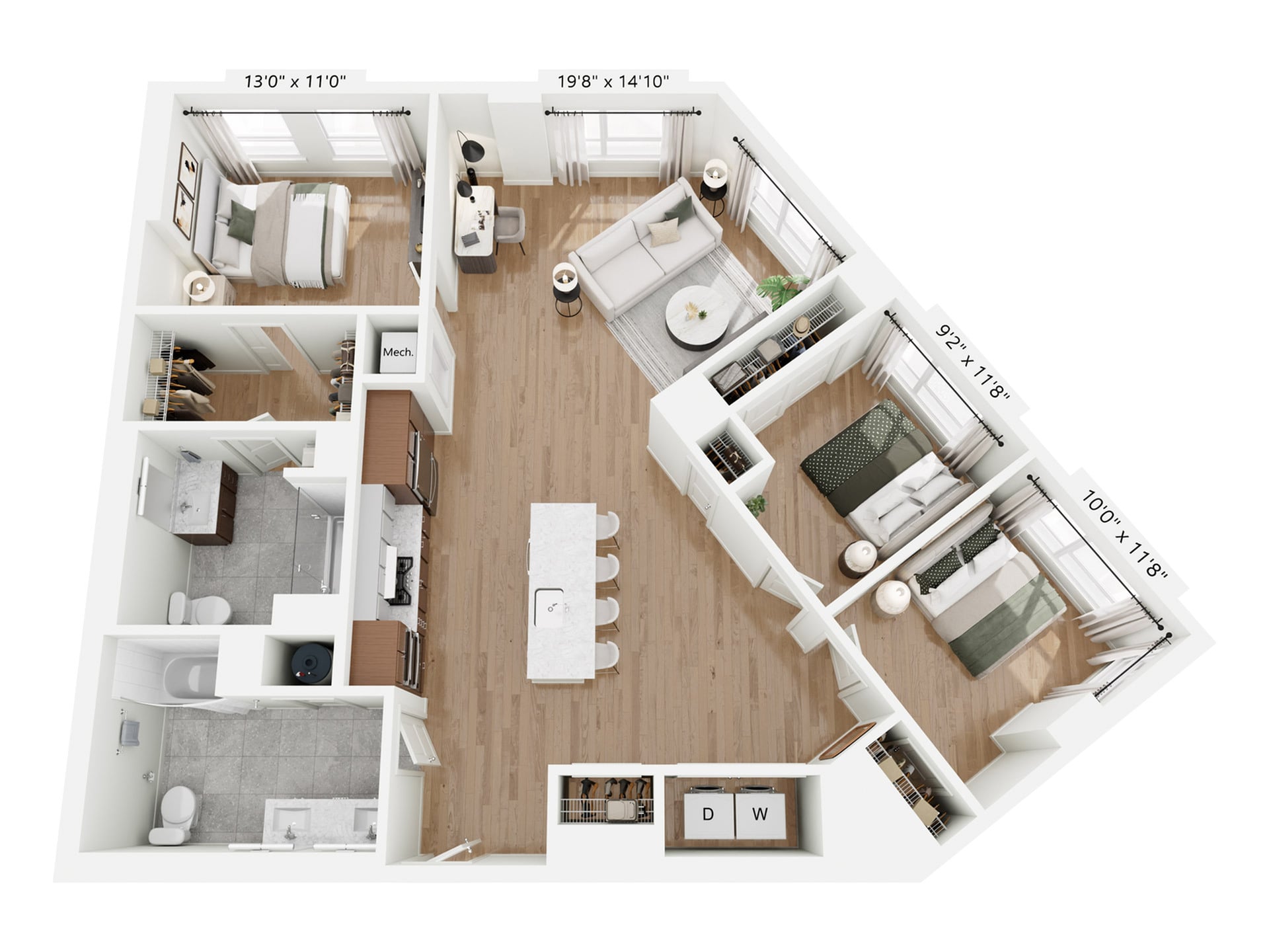 C4H floor plan