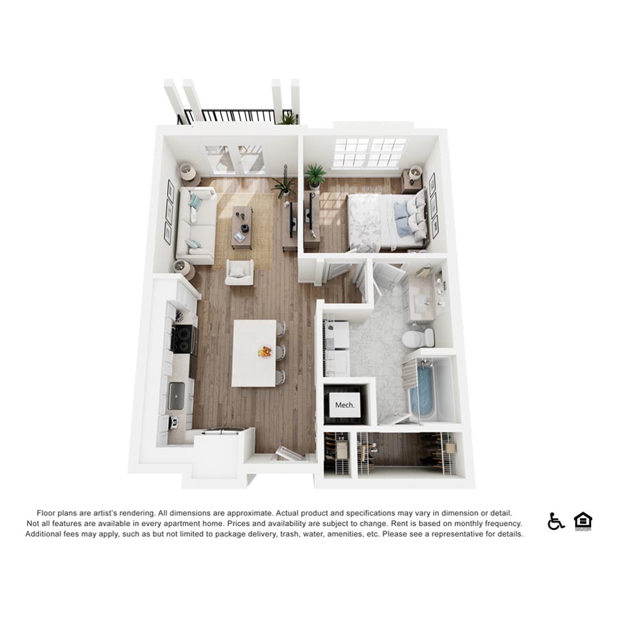 A1 floor plan