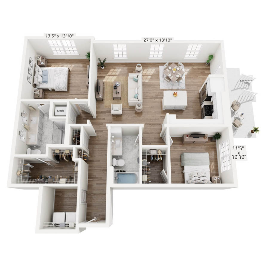 B5B floor plan