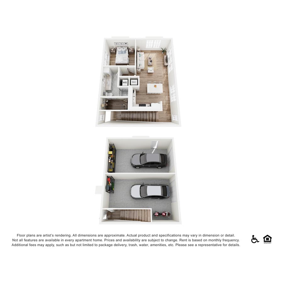 A2 floor plan