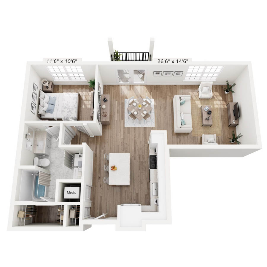 A1G floor plan