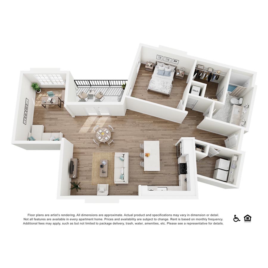 A6 floor plan