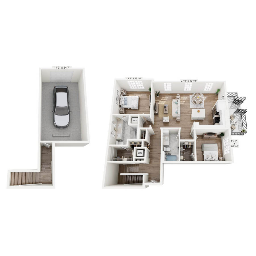 B5C floor plan