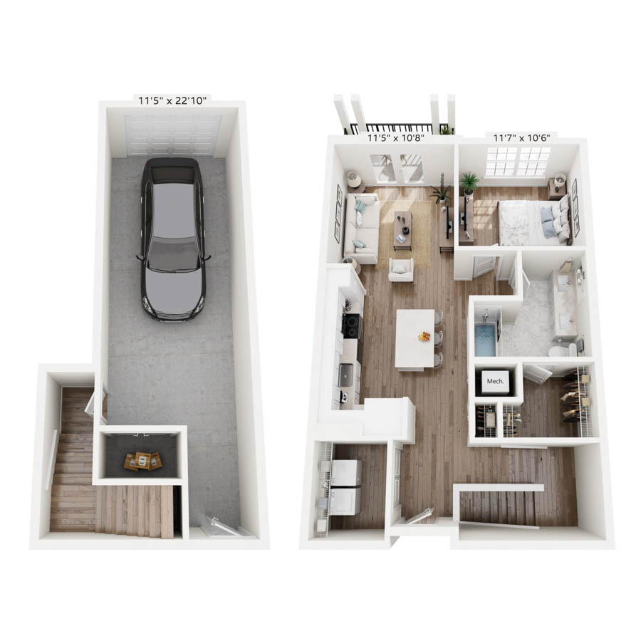 A1H floor plan