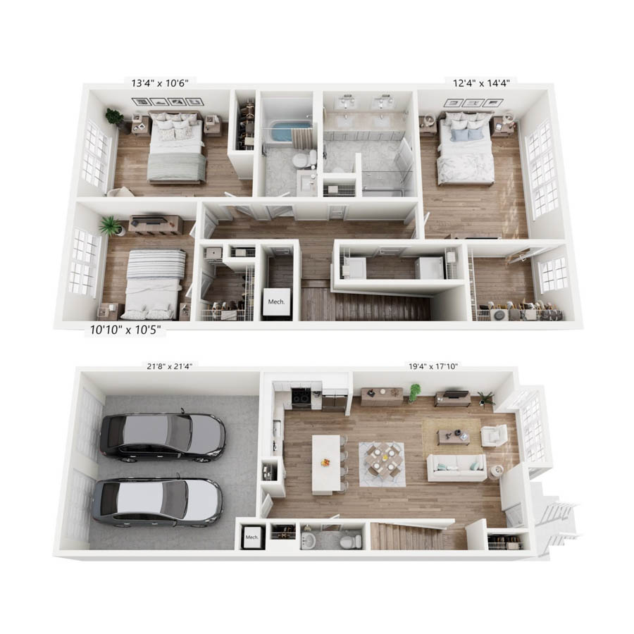 T1A floor plan