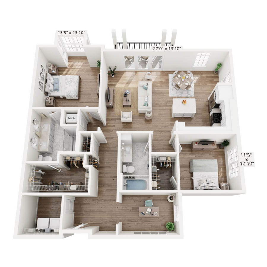 B5F floor plan