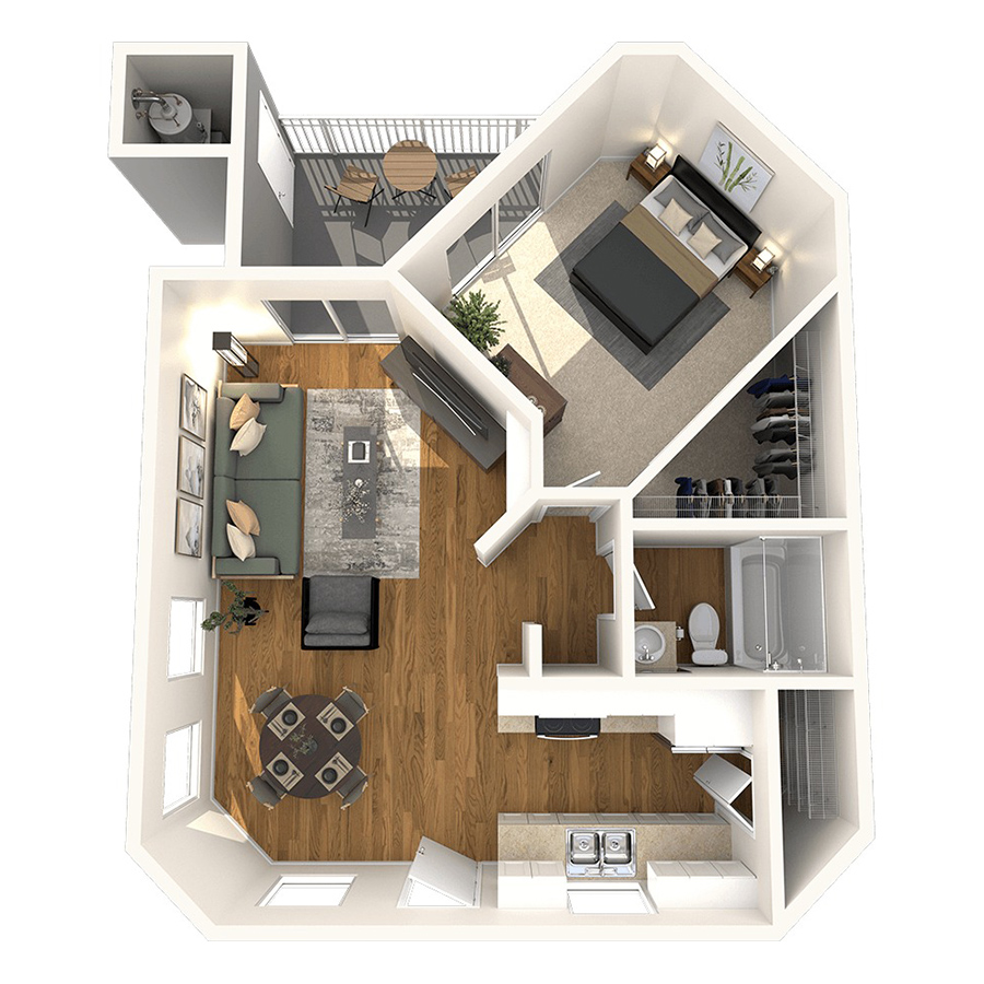 Corsica floor plan