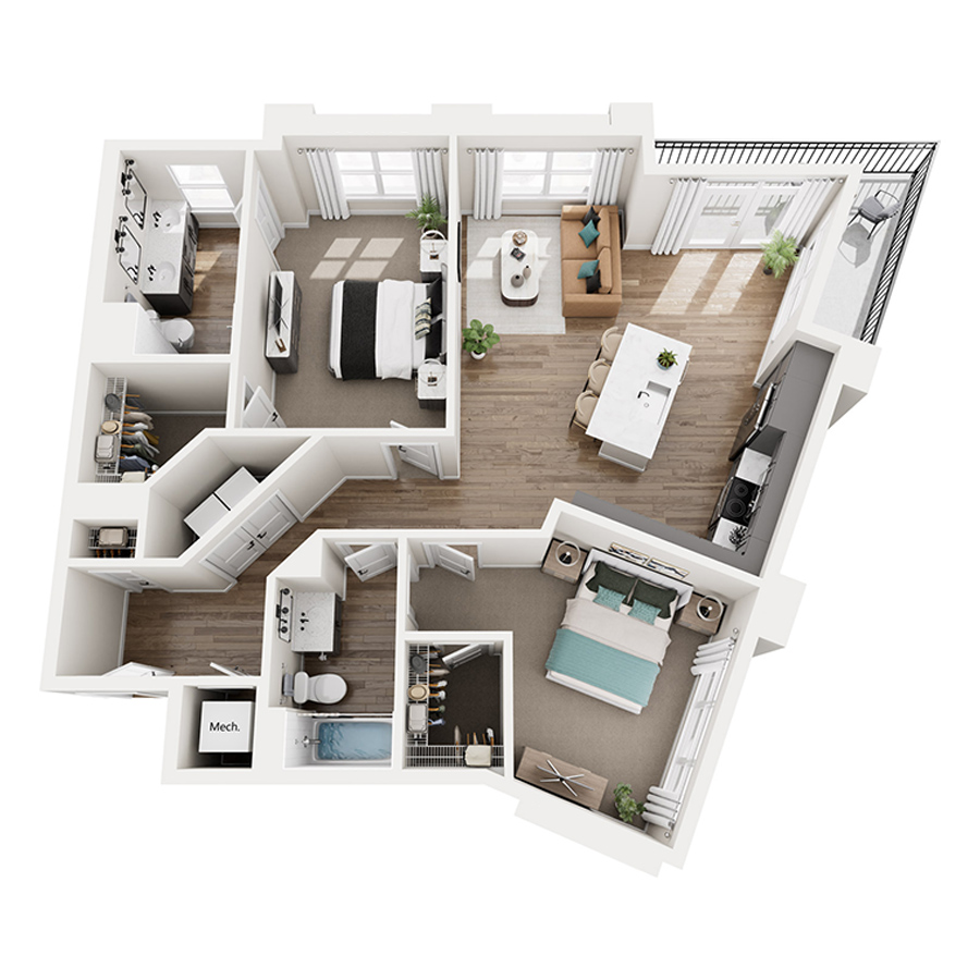 B8 floor plan