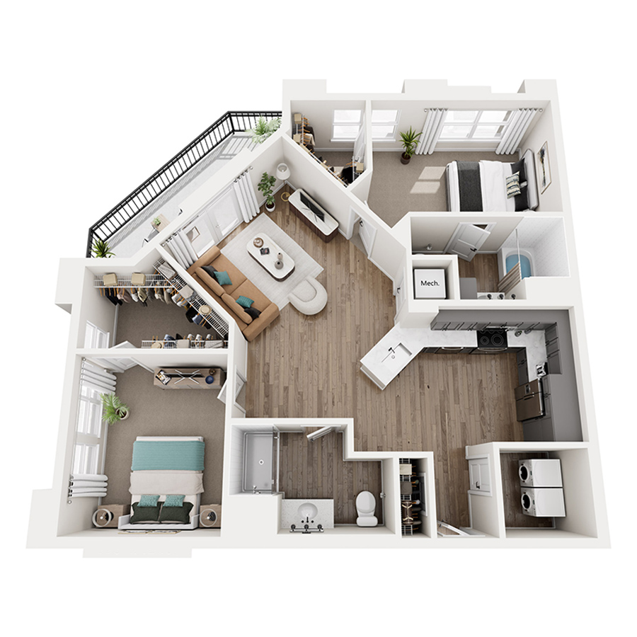 B6 floor plan