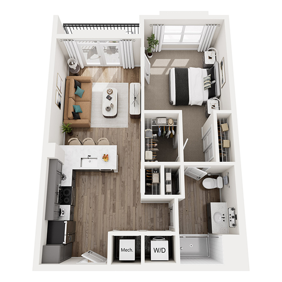 A2 floor plan