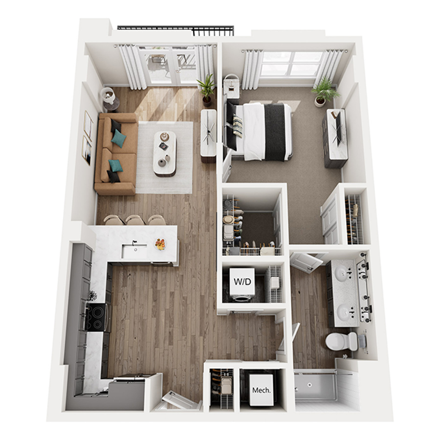 A6 floor plan
