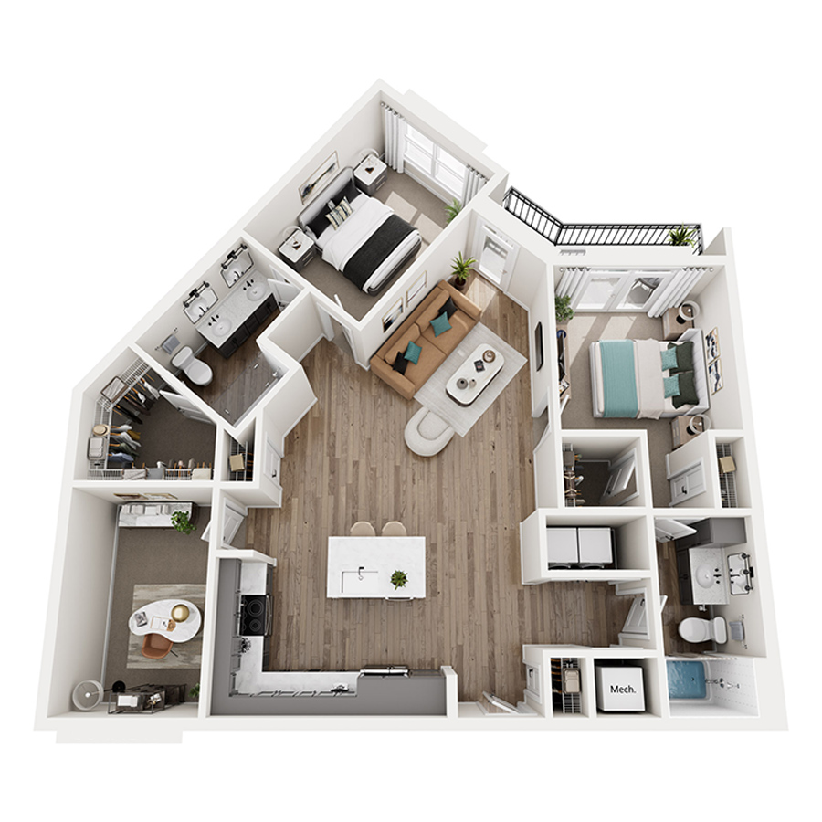 B10 floor plan