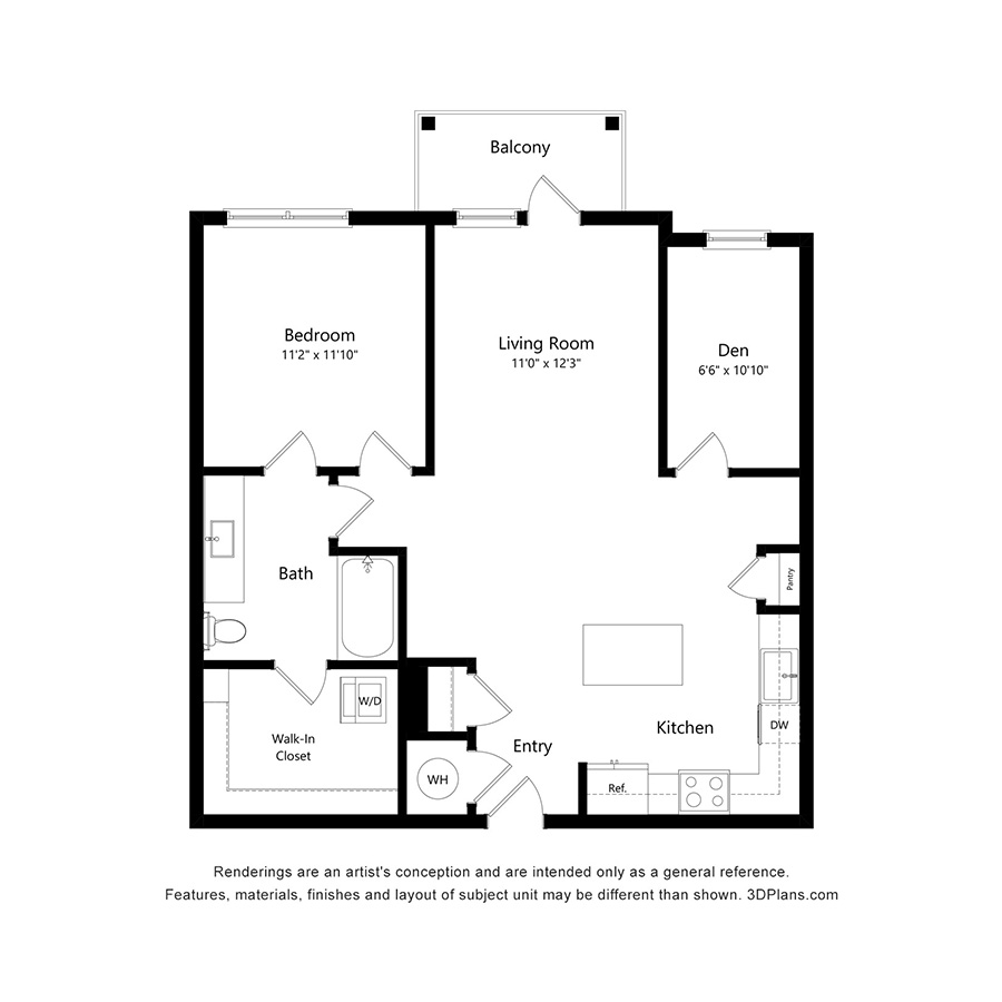 A2 floor plan