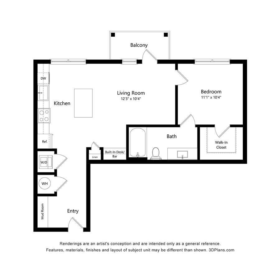 A3 floor plan