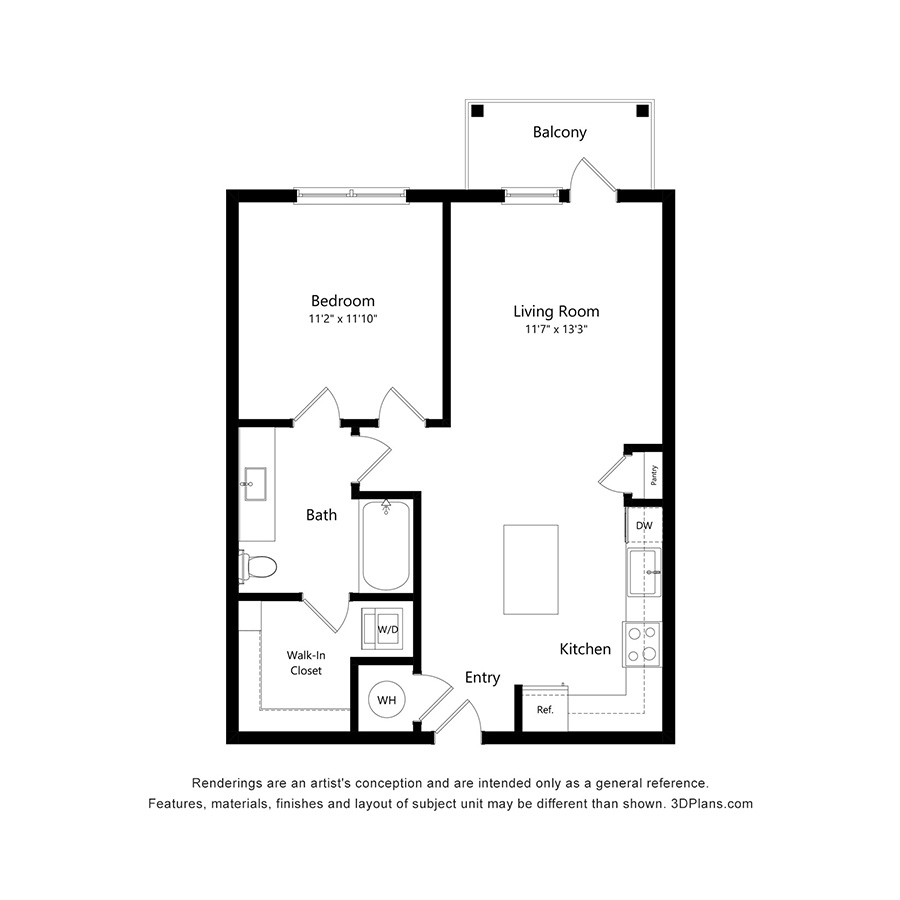 A1 floor plan