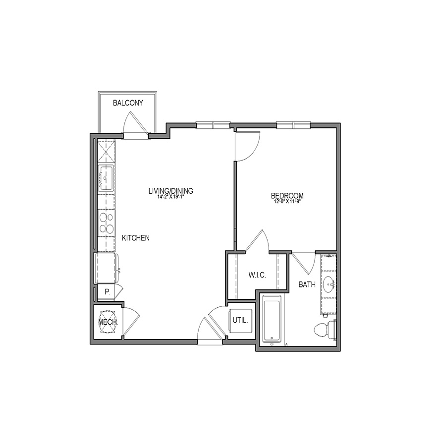 A1 floor plan