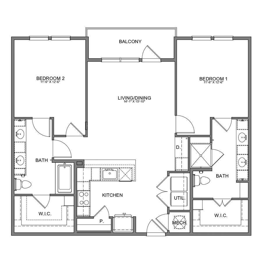 B6.1 floor plan