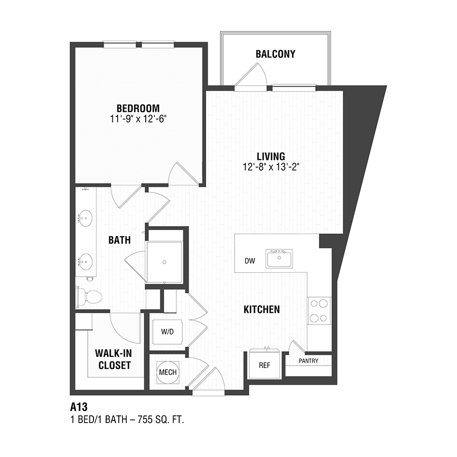 A13 floor plan