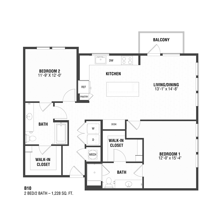 B10 floor plan