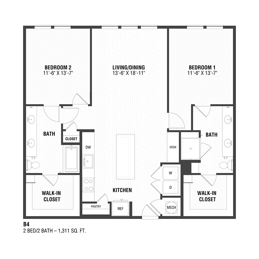 B4 floor plan